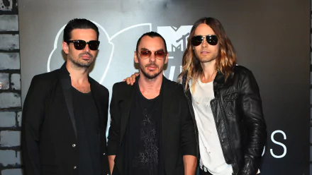 American rock band music Thirty Seconds to Mars HD Desktop Wallpaper | Background Image