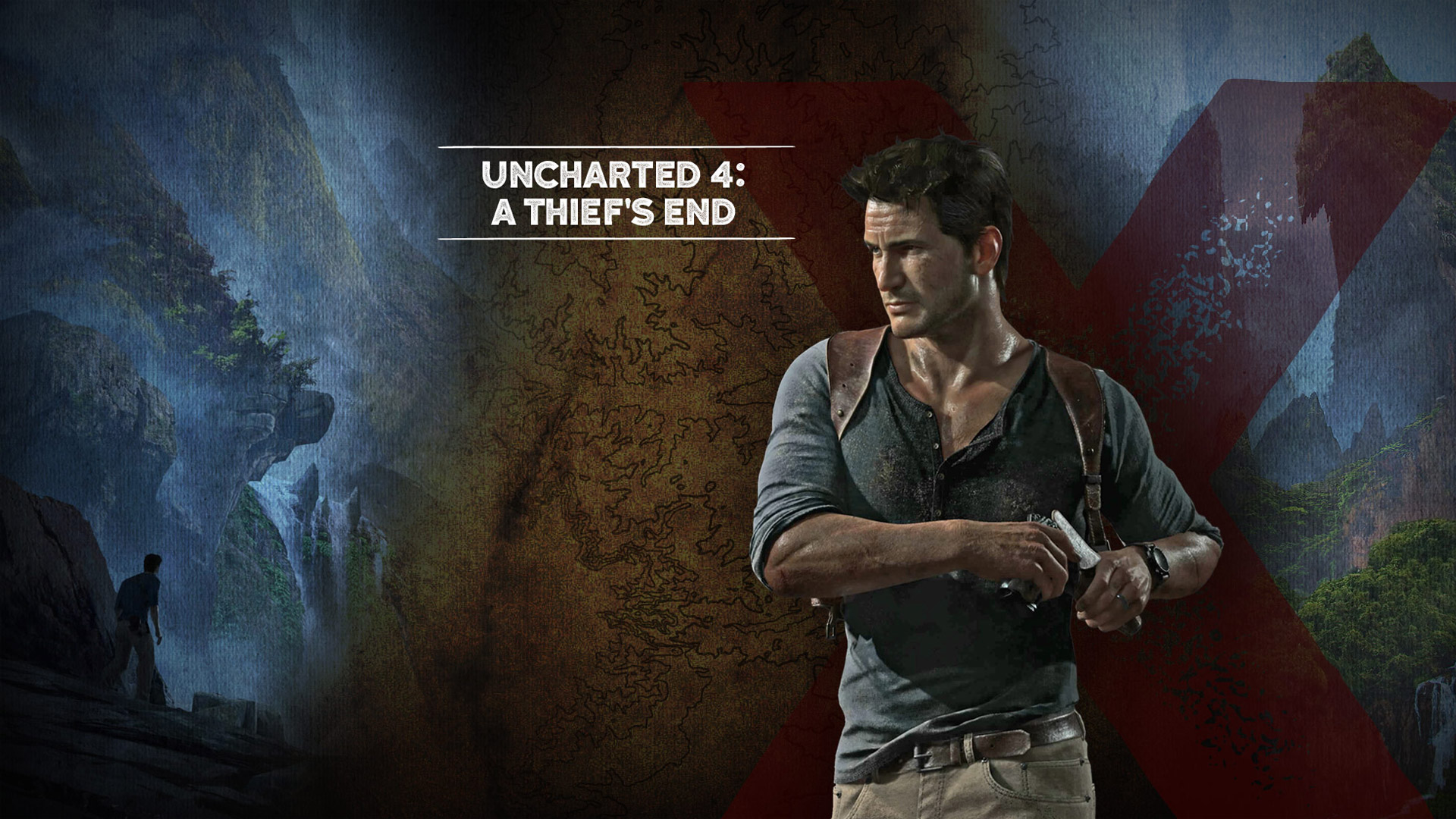 Uncharted 4 A Thief's End Nathan Drake Wallpaper by SameerHD on