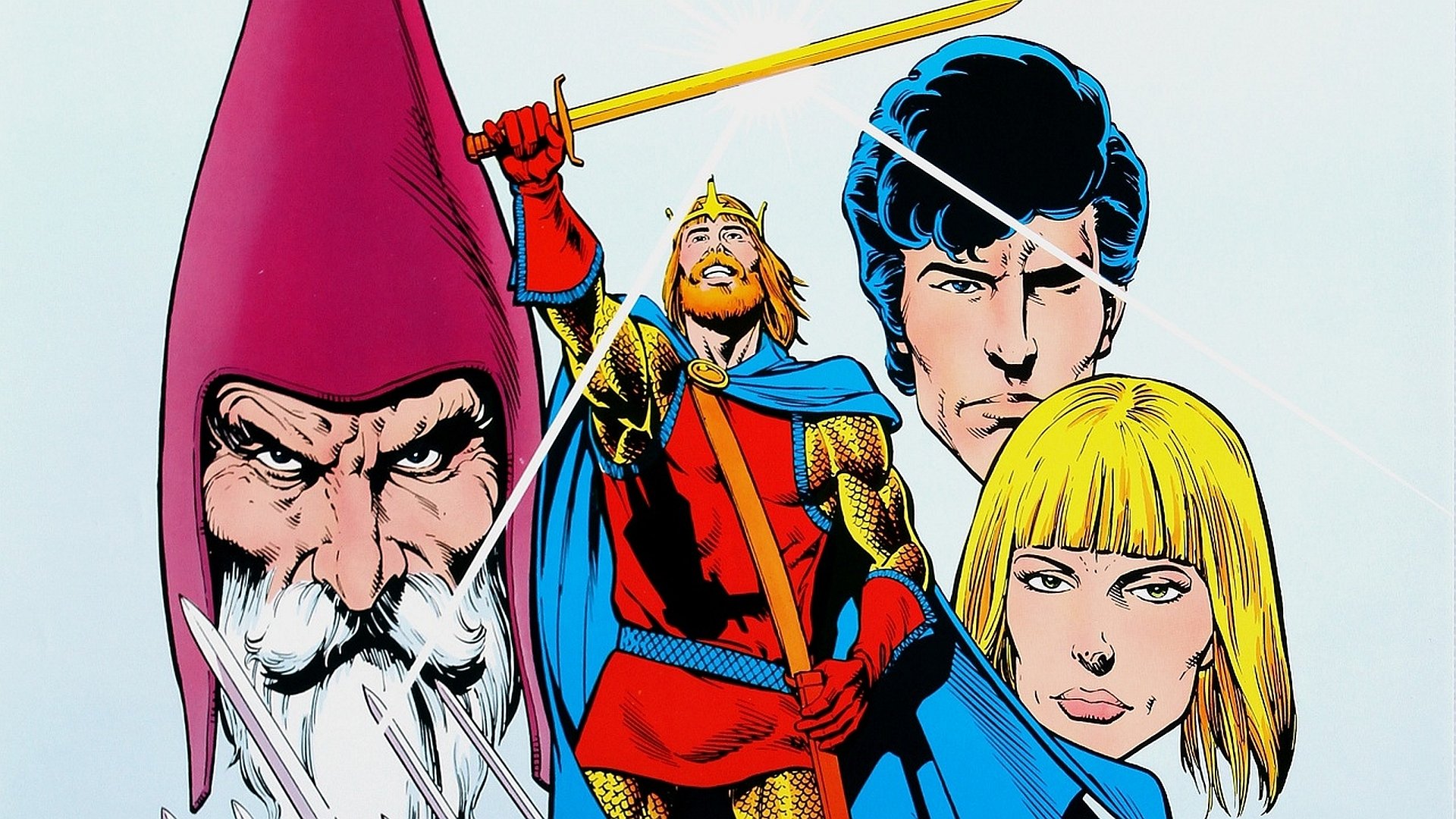 Download Comic Camelot 3000 HD Wallpaper