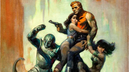 Sci Fi warrior HD Desktop Wallpaper | Background Image