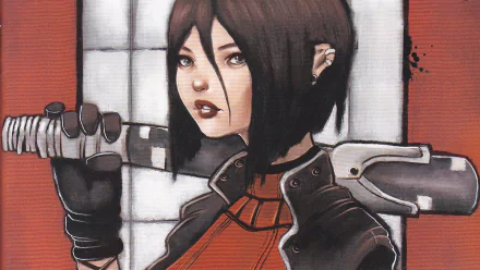 Comic Hack/Slash HD Desktop Wallpaper | Background Image