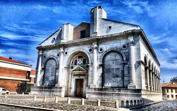 Rimini Italy religious Tempio Malatestiano HD Desktop Wallpaper | Background Image
