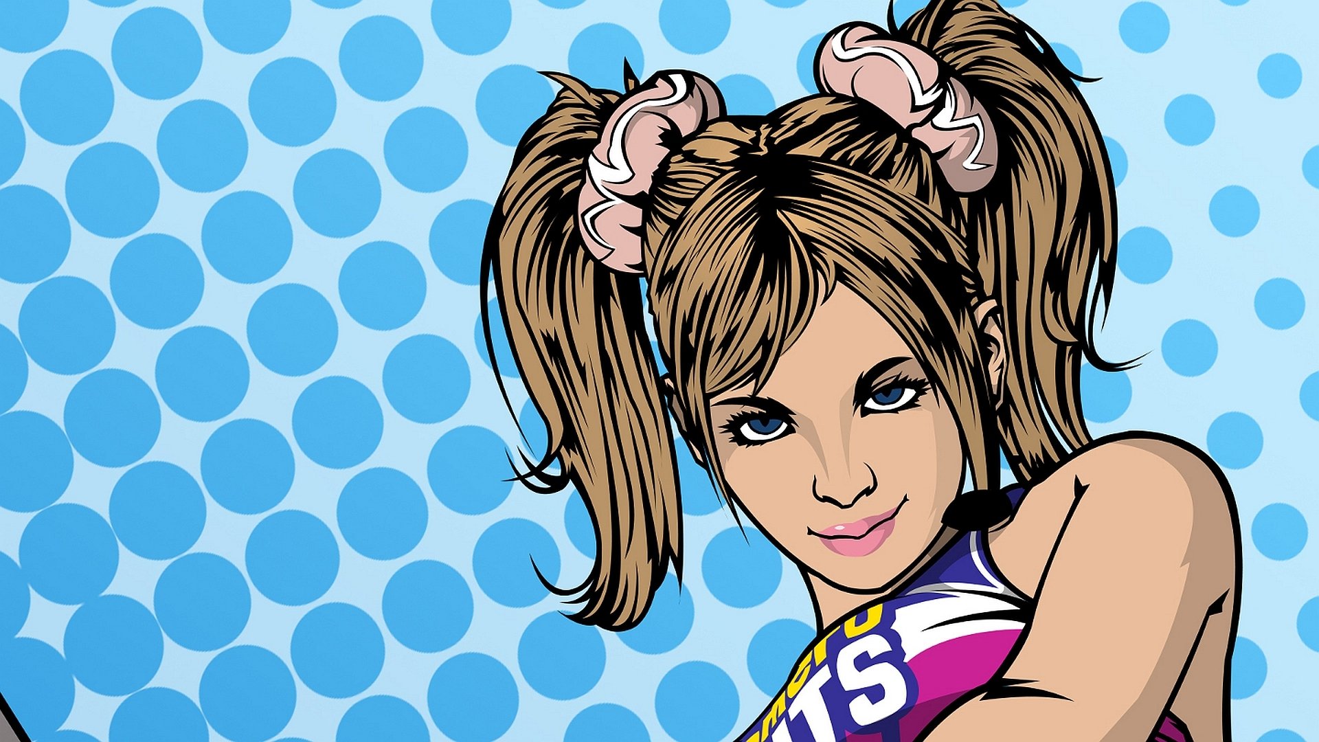 Download Video Game Lollipop Chainsaw HD Wallpaper