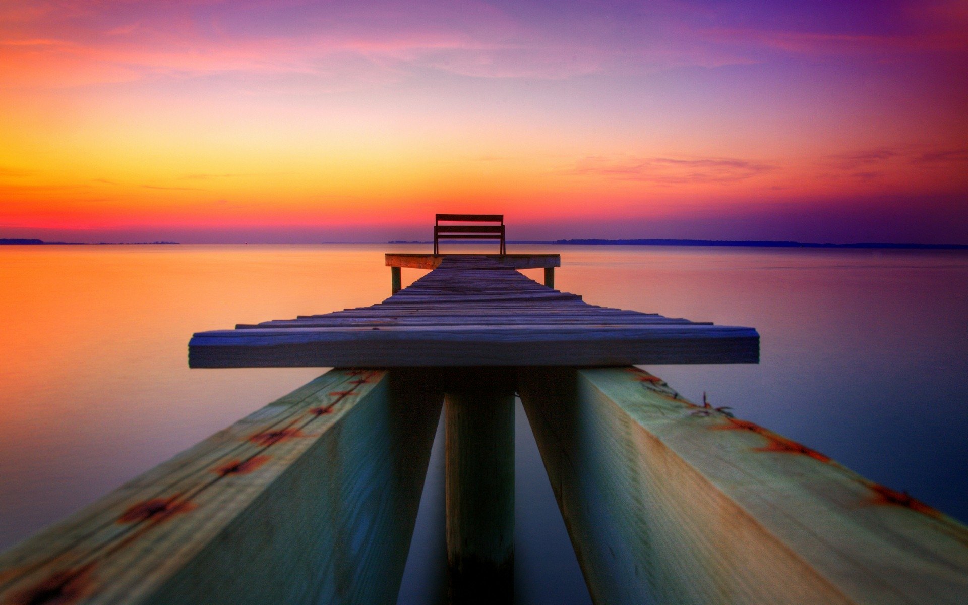 Download Man Made Pier HD Wallpaper | 1920x1200 | Wallpaper Abyss