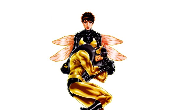 Comics Earth 616 Wasp Yellowjacket Janet van Dyne Hank Pym HD Wallpaper | Background Image
