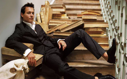 Celebrity Johnny Depp HD Desktop Wallpaper | Background Image