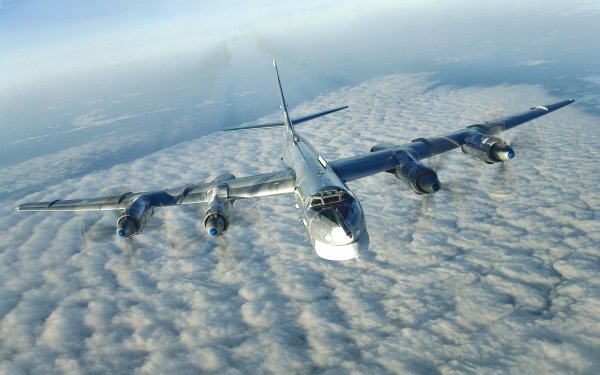 Military Tupolev Tu-95 Bombers Strategic Bomber HD Wallpaper | Background Image