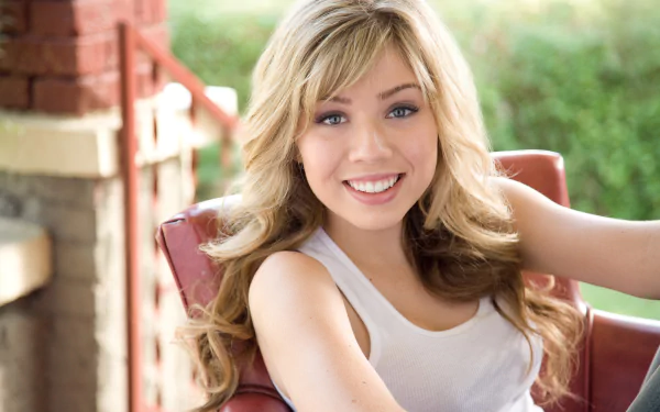 blonde smile actress Celebrity Jennette McCurdy HD Desktop Wallpaper | Background Image