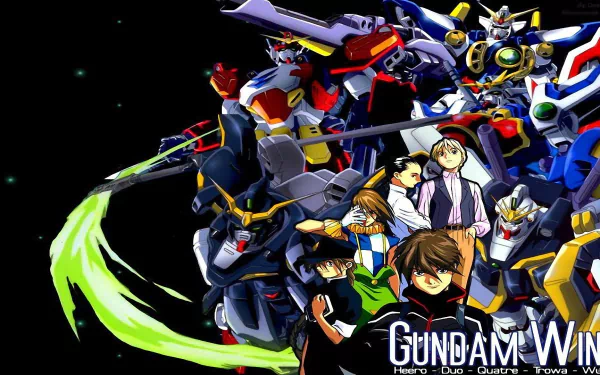 video game Gundam Wing: Endless Duel HD Desktop Wallpaper | Background Image