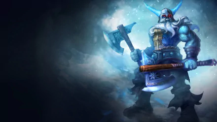 Olaf (League Of Legends) video game League Of Legends HD Desktop Wallpaper | Background Image