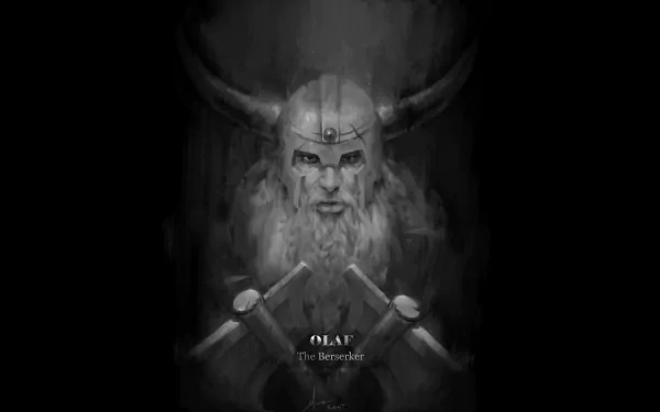  Olaf The Berserker by Lee KenT