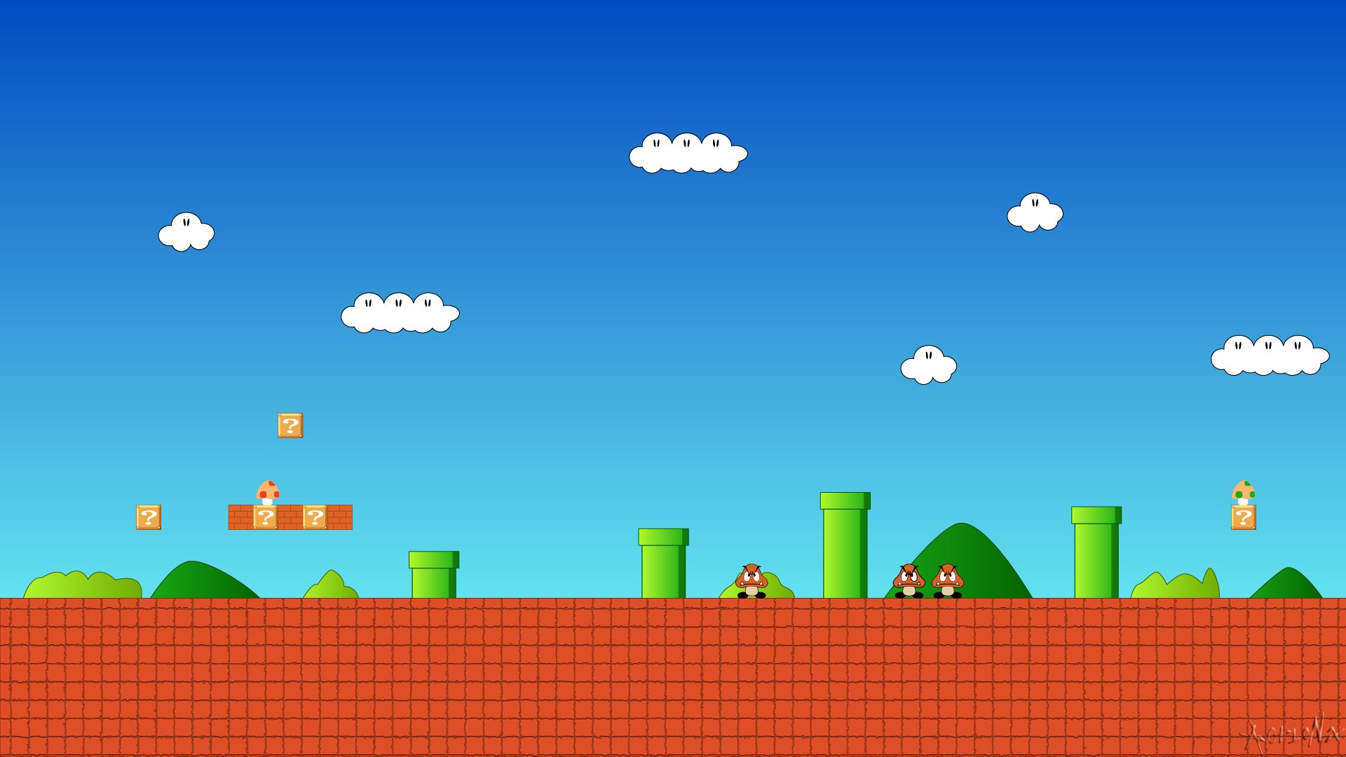 Super Mario Bros Papel De Parede Hd Plano De Fundo 1920x1080