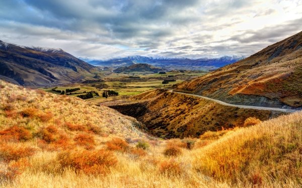 Earth Landscape South Island New Zealand HD Wallpaper | Background Image