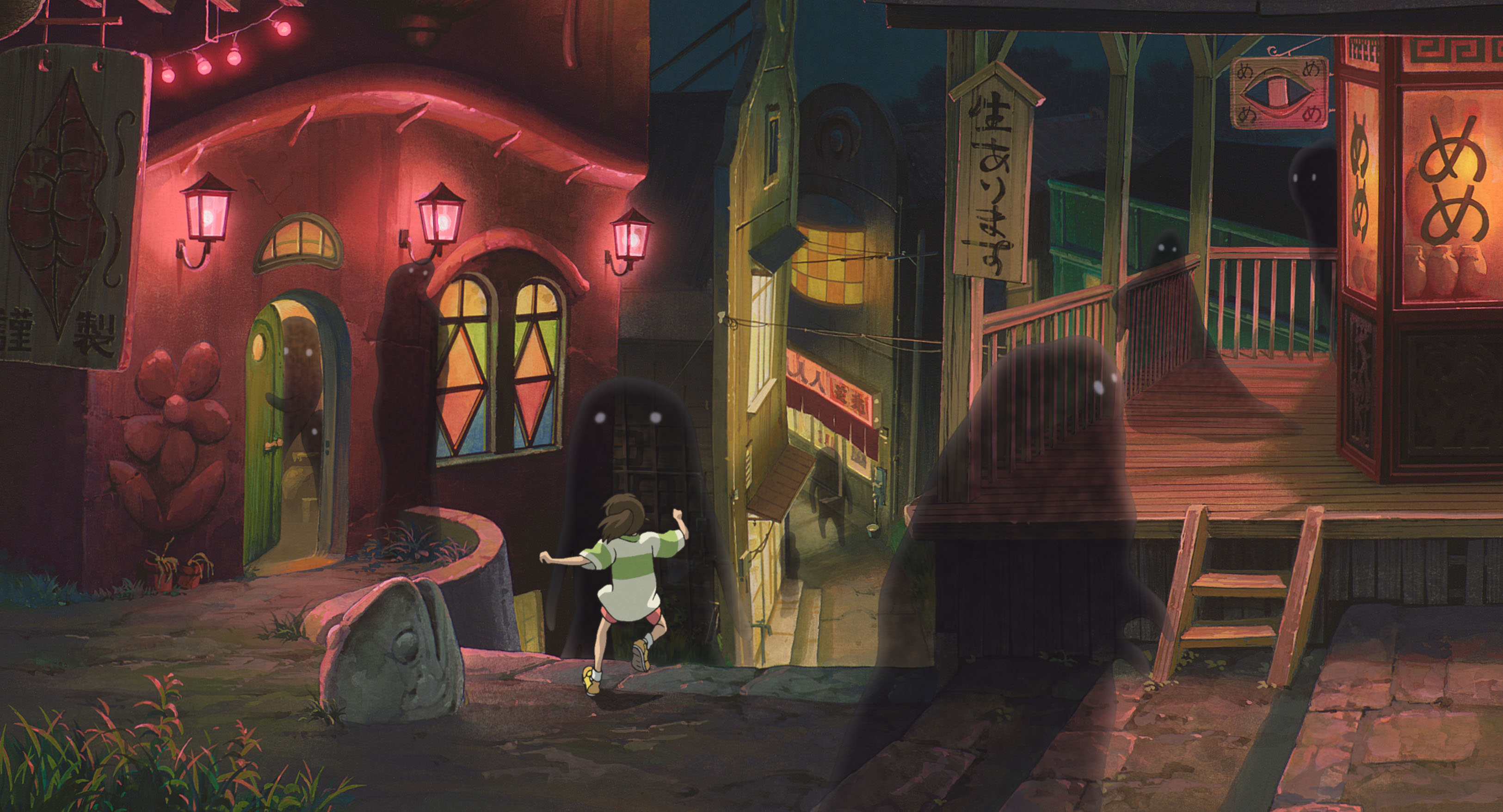 Spirited Away HD Wallpaper - Studio Ghibli Grassland Scene by Ai Kuroha ...