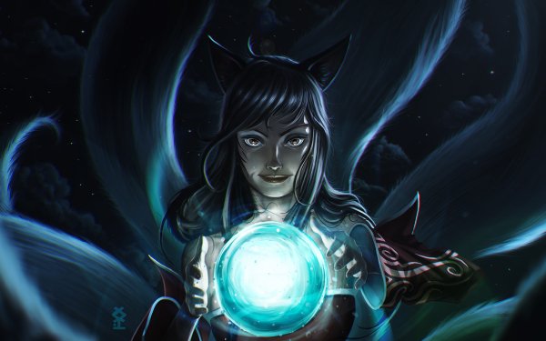 Video Game League Of Legends Ahri HD Wallpaper | Background Image