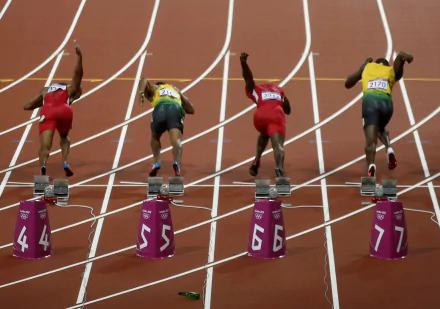 Track & Field Sports HD Desktop Wallpaper | Background Image