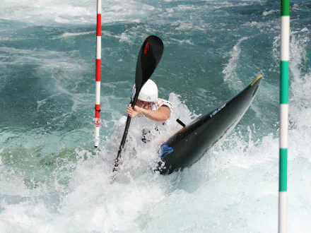 Whitewater slalom Sports HD Desktop Wallpaper | Background Image