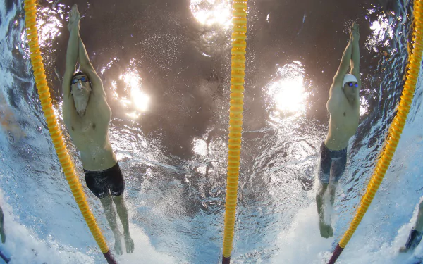 swimming Sports HD Desktop Wallpaper | Background Image