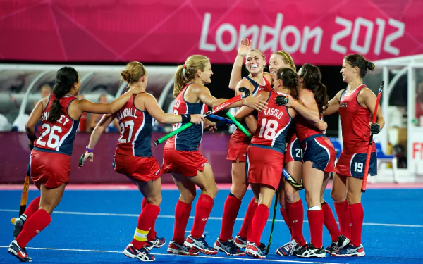 Field hockey Sports HD Desktop Wallpaper | Background Image