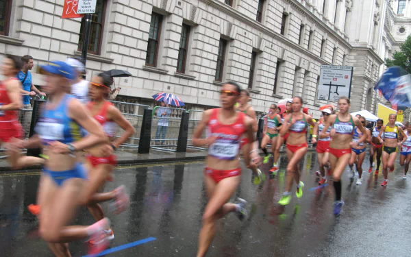 running Sports HD Desktop Wallpaper | Background Image