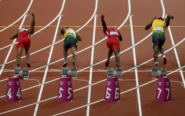 Track & Field Sports HD Desktop Wallpaper | Background Image