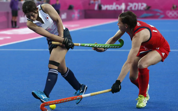 Field hockey Sports HD Desktop Wallpaper | Background Image