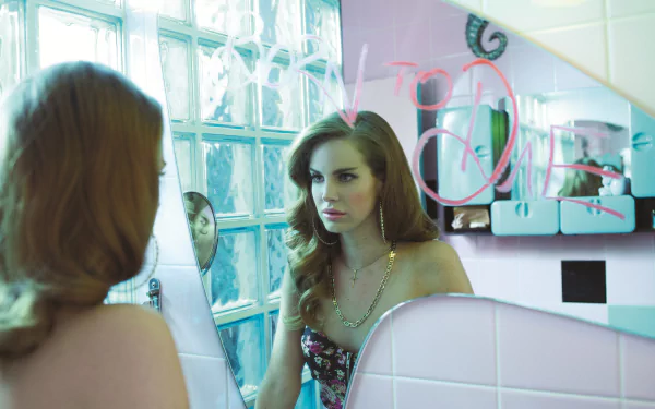 mirror music Lana Del Rey HD Desktop Wallpaper | Background Image