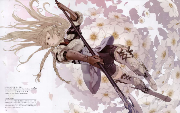 flower armor ravness loxaerion video game Tactics Ogre: Let Us Cling Together HD Desktop Wallpaper | Background Image