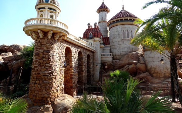 Man Made Disney World Castle HD Wallpaper | Background Image