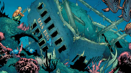 Comic Aquaman HD Desktop Wallpaper | Background Image