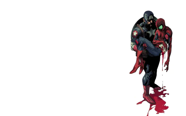 spider man Captain America Comic civil war HD Desktop Wallpaper | Background Image