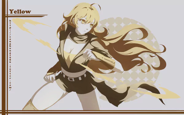 Yang Xiao Long Anime RWBY HD Desktop Wallpaper | Background Image