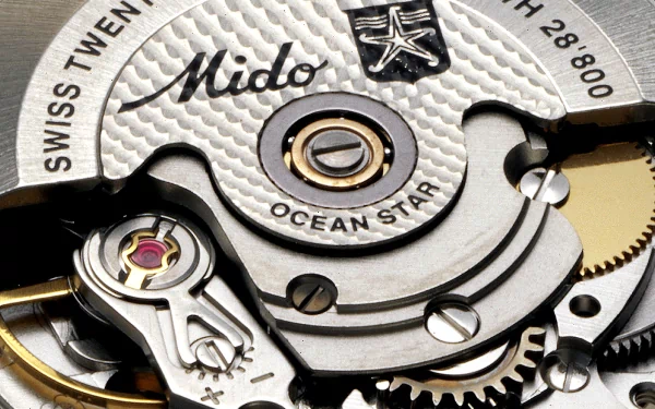 A close-up of a mechanical watch movement showcasing intricate metal components, representing the fusion of technology and hardware in precision engineering.
