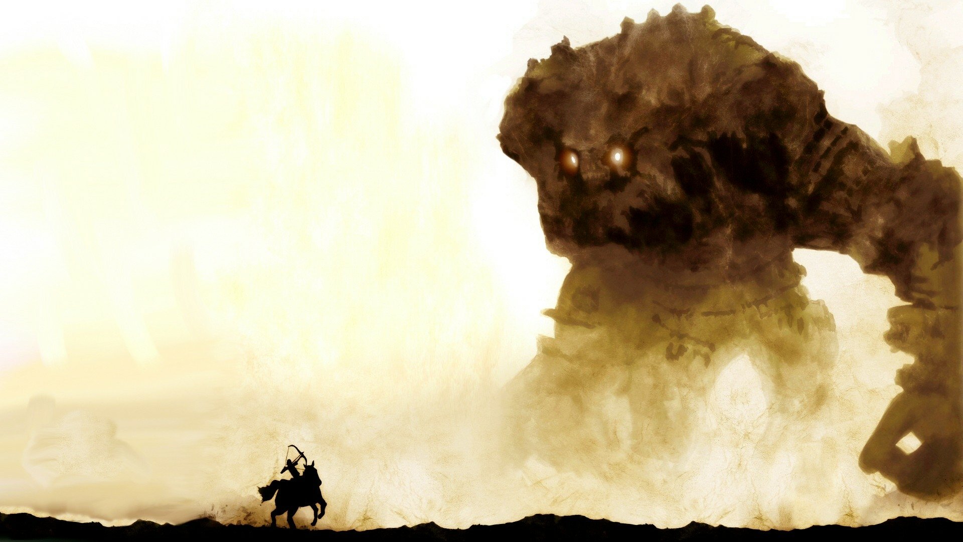 Download Giant Video Game Shadow Of The Colossus HD Wallpaper