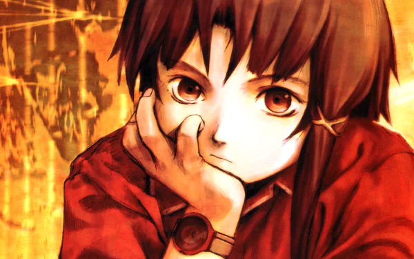 Lain Iwakura Anime Serial Experiments Lain HD Desktop Wallpaper | Background Image