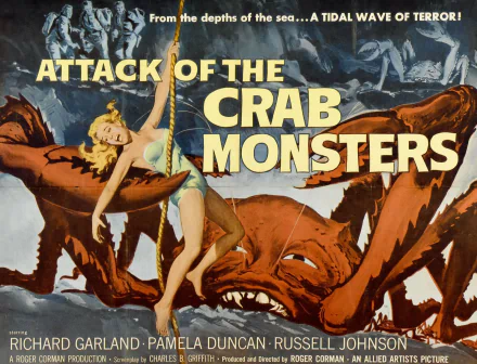movie Attack of the Crab Monsters HD Desktop Wallpaper | Background Image