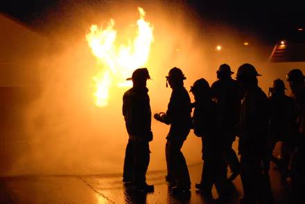 man firefighter HD Desktop Wallpaper | Background Image