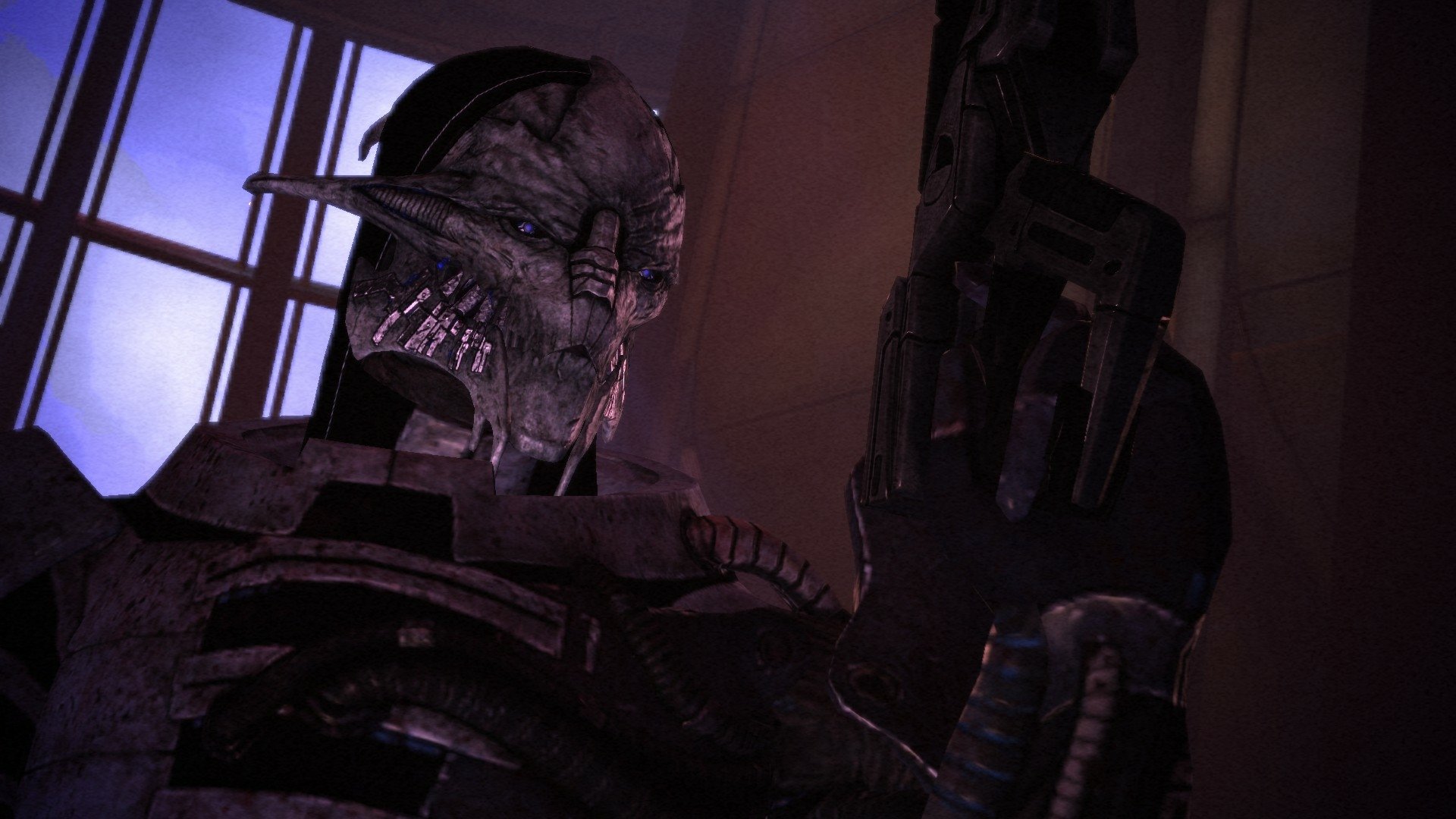 Download Saren Arterius Video Game Mass Effect HD Wallpaper