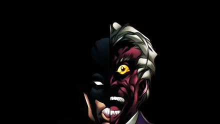 Two-Face Comic Batman HD Desktop Wallpaper | Background Image