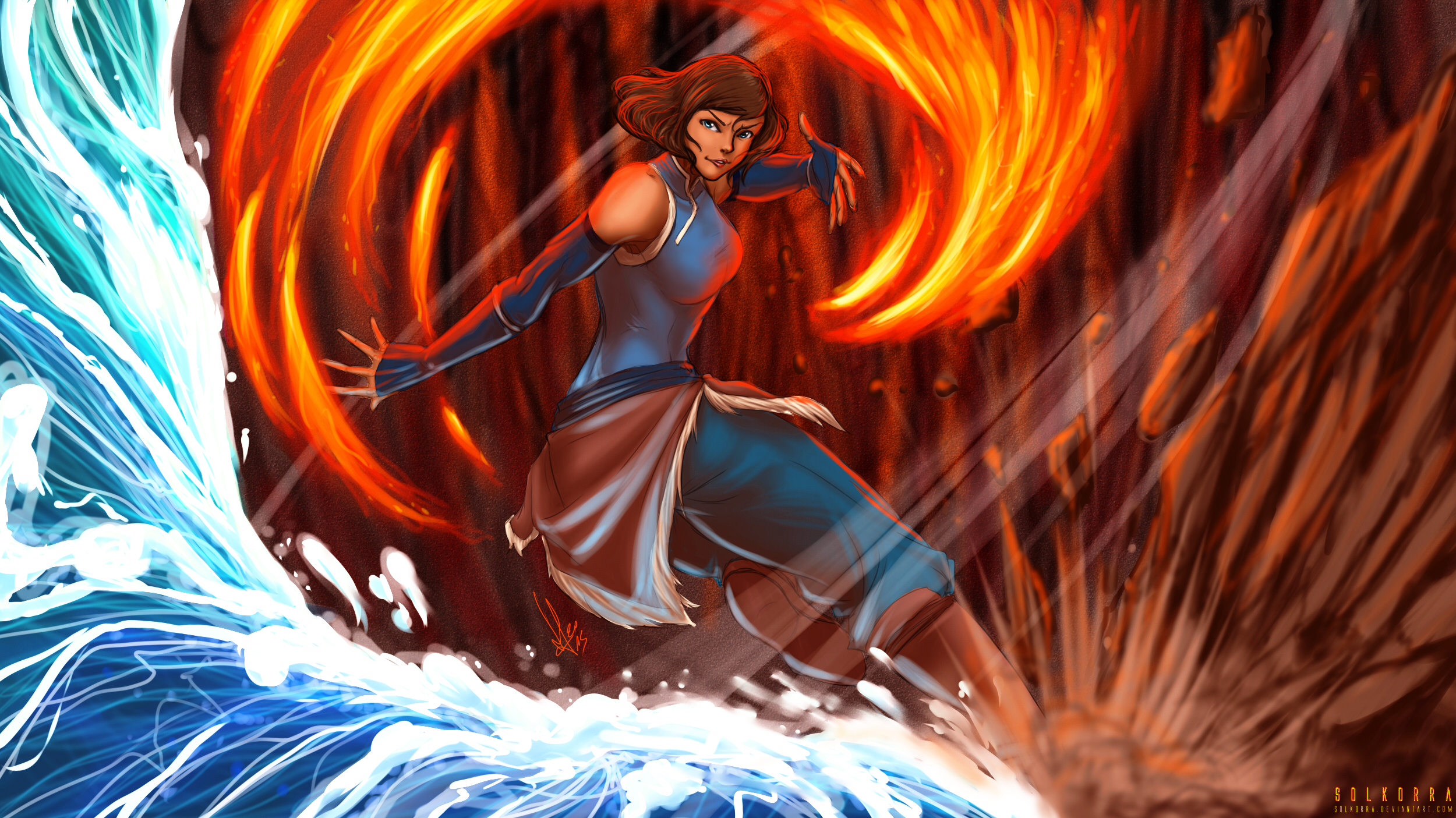Avatar: The Legend Of Korra HD Wallpaper by Sol Ferrari