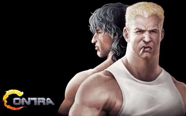 video game Contra HD Desktop Wallpaper | Background Image