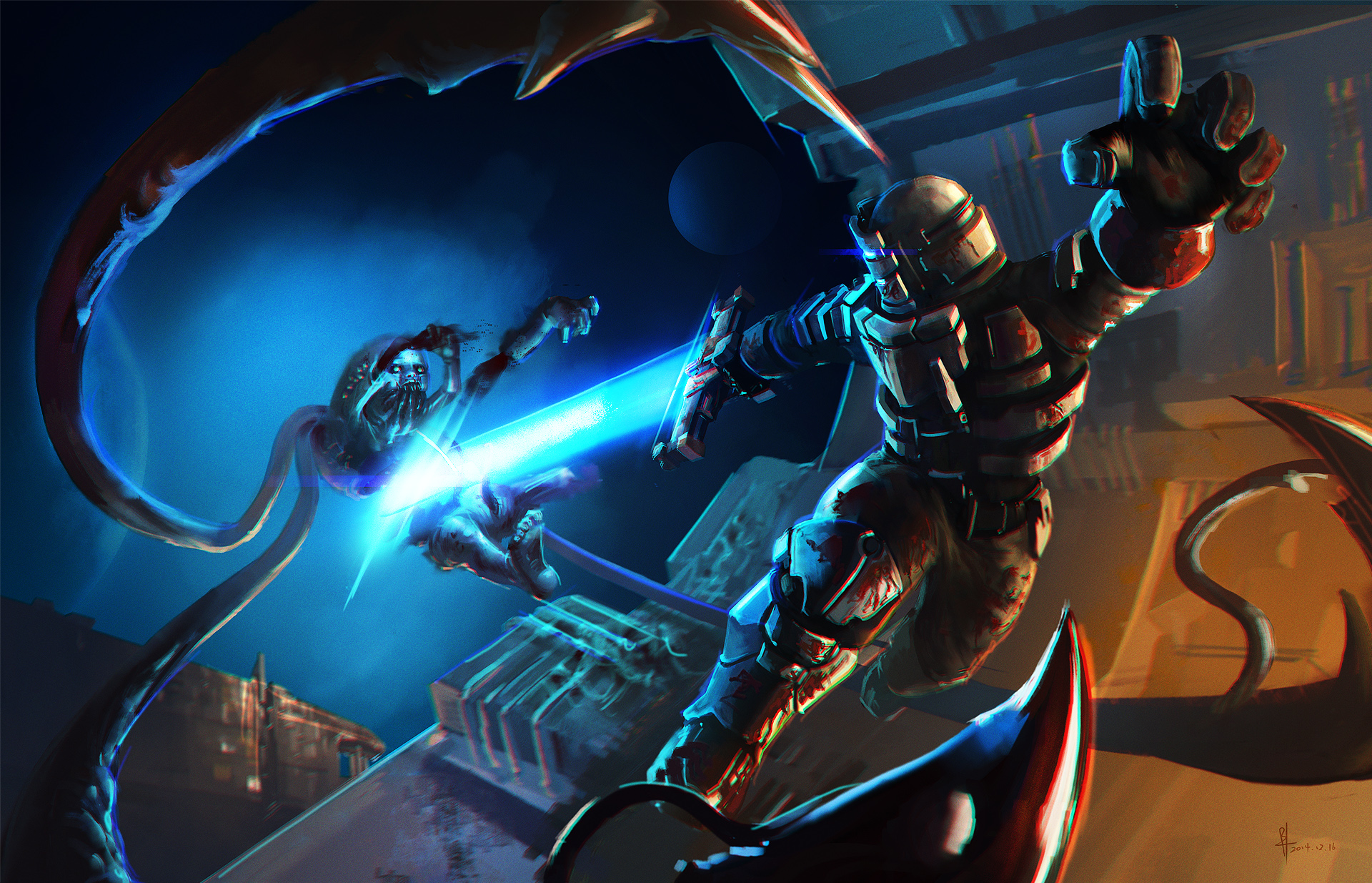 dead space animated wallpaper