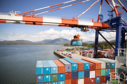 man made Container terminal HD Desktop Wallpaper | Background Image