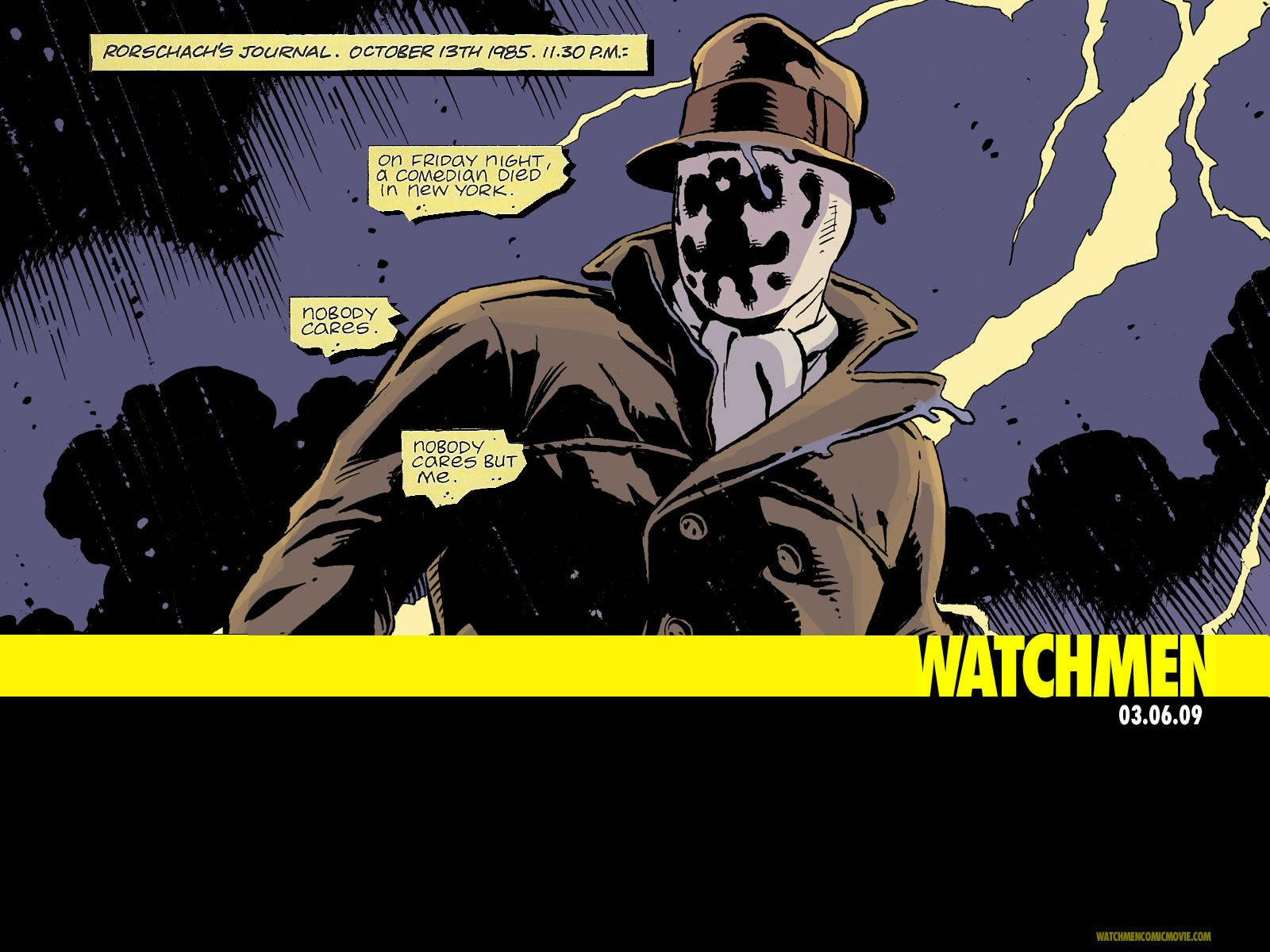 Download Comic Watchmen Wallpaper