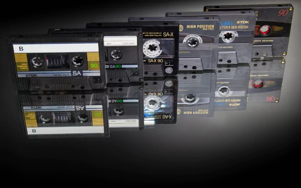 retro music cassette HD Desktop Wallpaper | Background Image