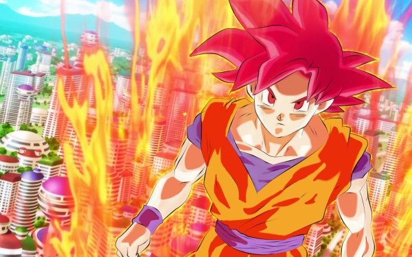 Anime Dragon Ball Z Dragon Ball Goku Super Saiyan Super Saiyan God HD Wallpaper | Background Image