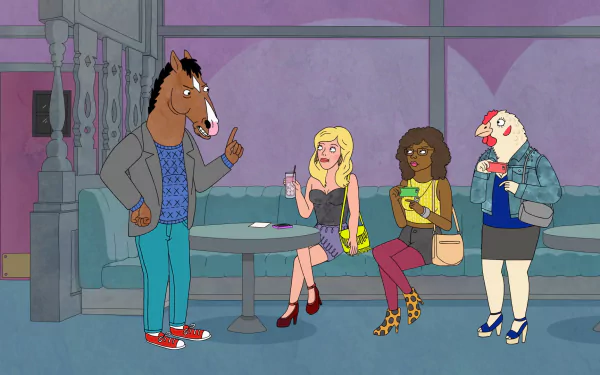 TV Show BoJack Horseman HD Desktop Wallpaper | Background Image