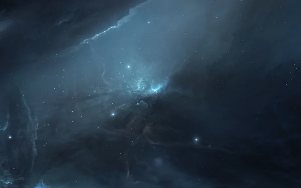 A stunning HD desktop wallpaper featuring a vibrant nebula amidst a cosmic backdrop, capturing the essence of space and sci-fi in captivating detail.