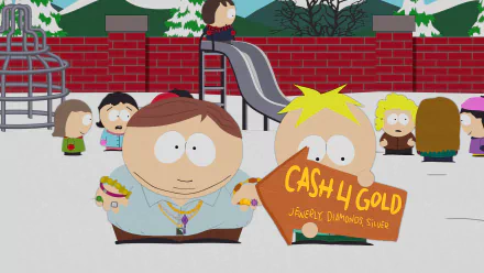 Heidi Turner Butters Stotch Eric Cartman TV Show South Park HD Desktop Wallpaper | Background Image