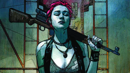 Comic Scarlet HD Desktop Wallpaper | Background Image